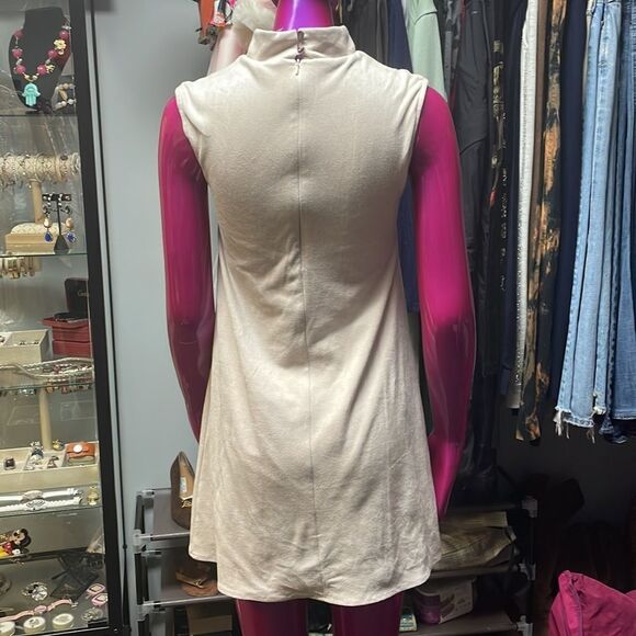 Free people x Lenni Faux Suede Mock neck dress - Picture 4 of 12